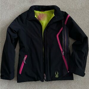 Girls Spyder ski jacket. Size 16